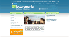 Desktop Screenshot of lecturemania.com